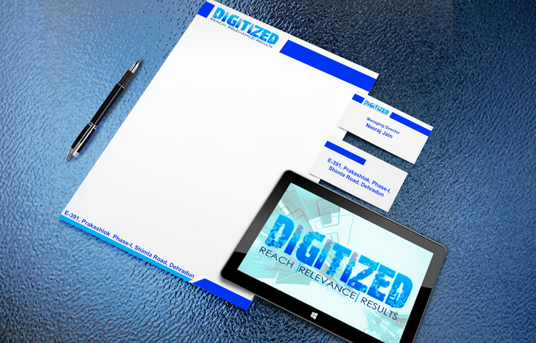 digitized letter pad design in dehradun
