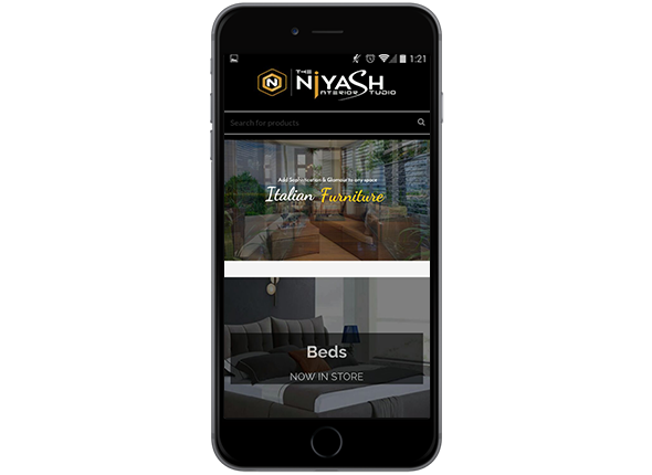 Niyash Studio Ecommerce Website