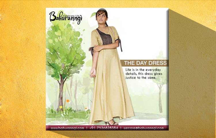 bahuranngi The Day Dress