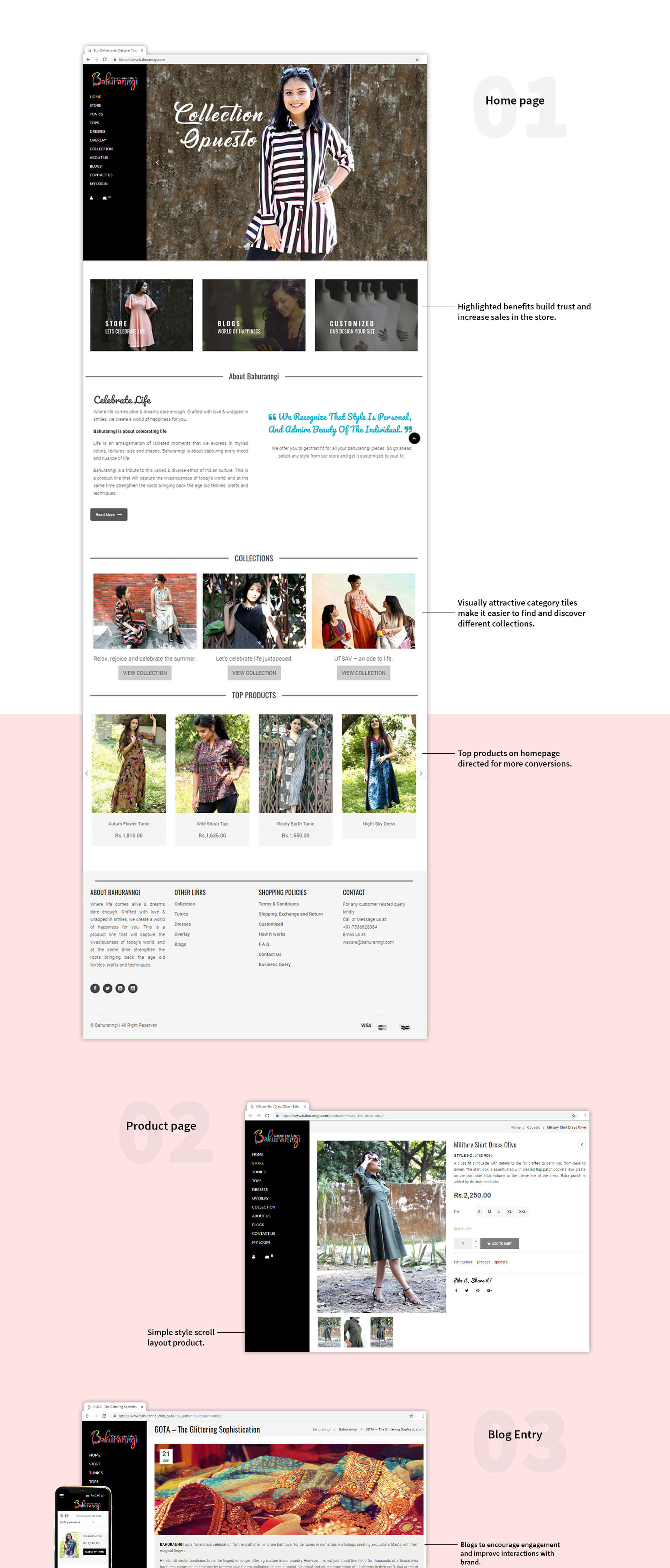 ecommerce website design services in dehradun