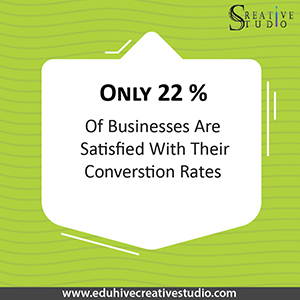 Only 22% of Business Are Satisfied With Their Converstion Rates
