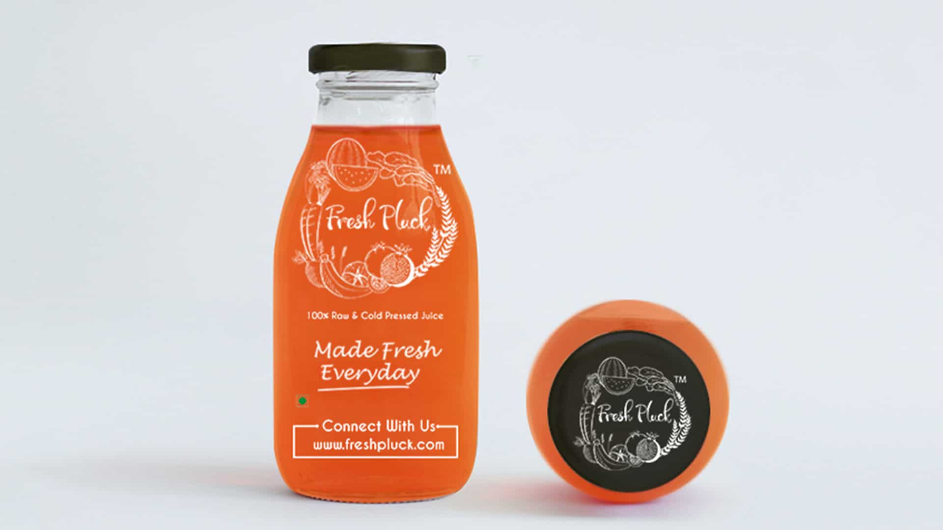 fRESH pluck packaging design in dehradun uttarakhand