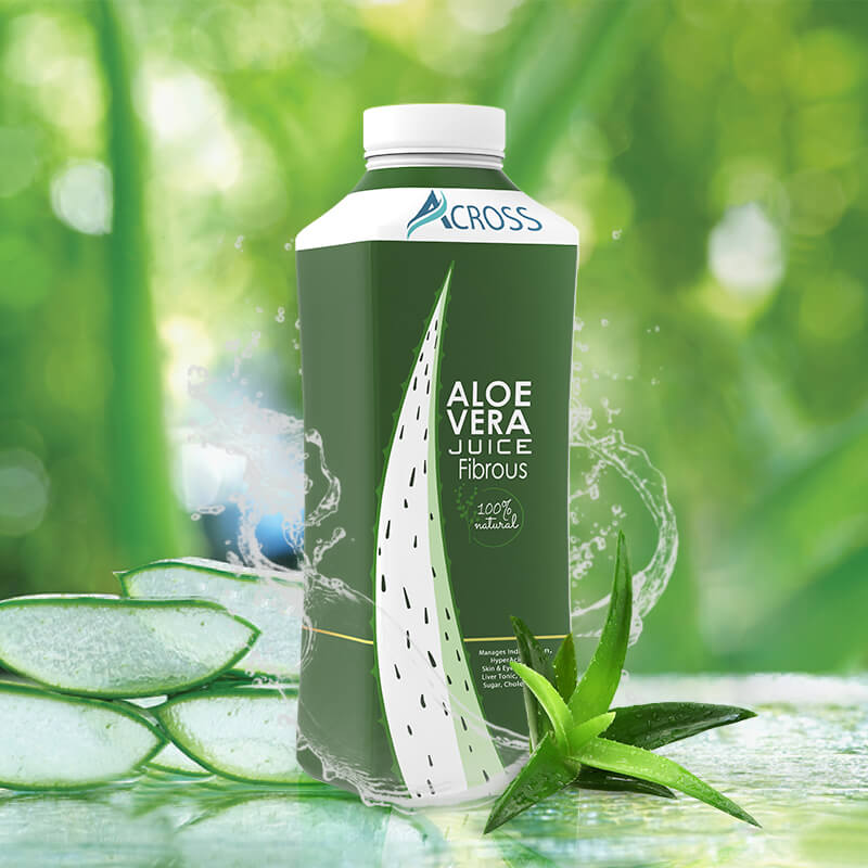 Acrosswave aloevera juice packaging design services in dehradun