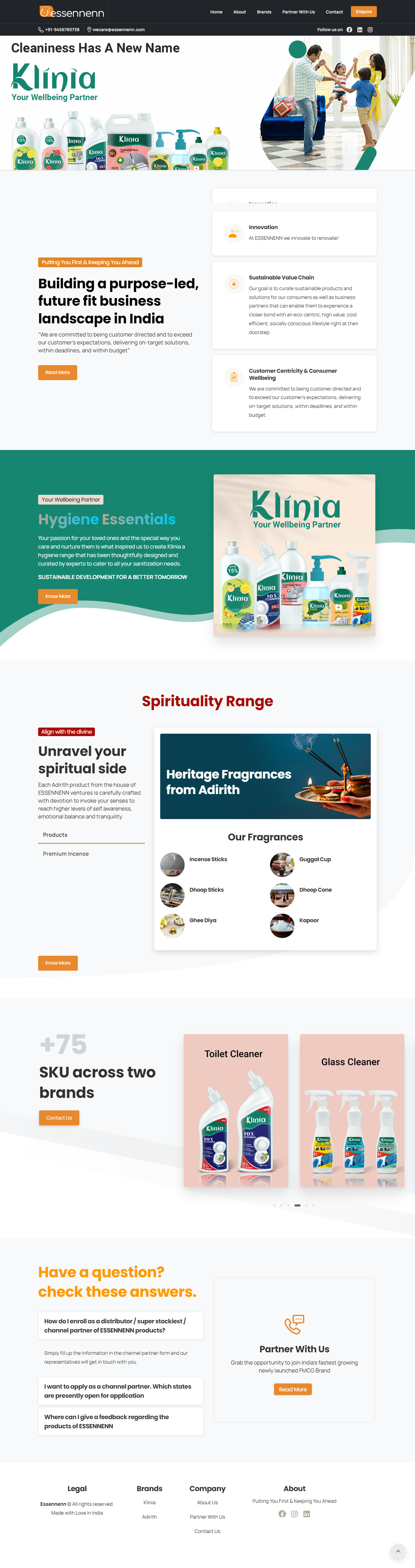 Essennenn-ventures best website design 2021