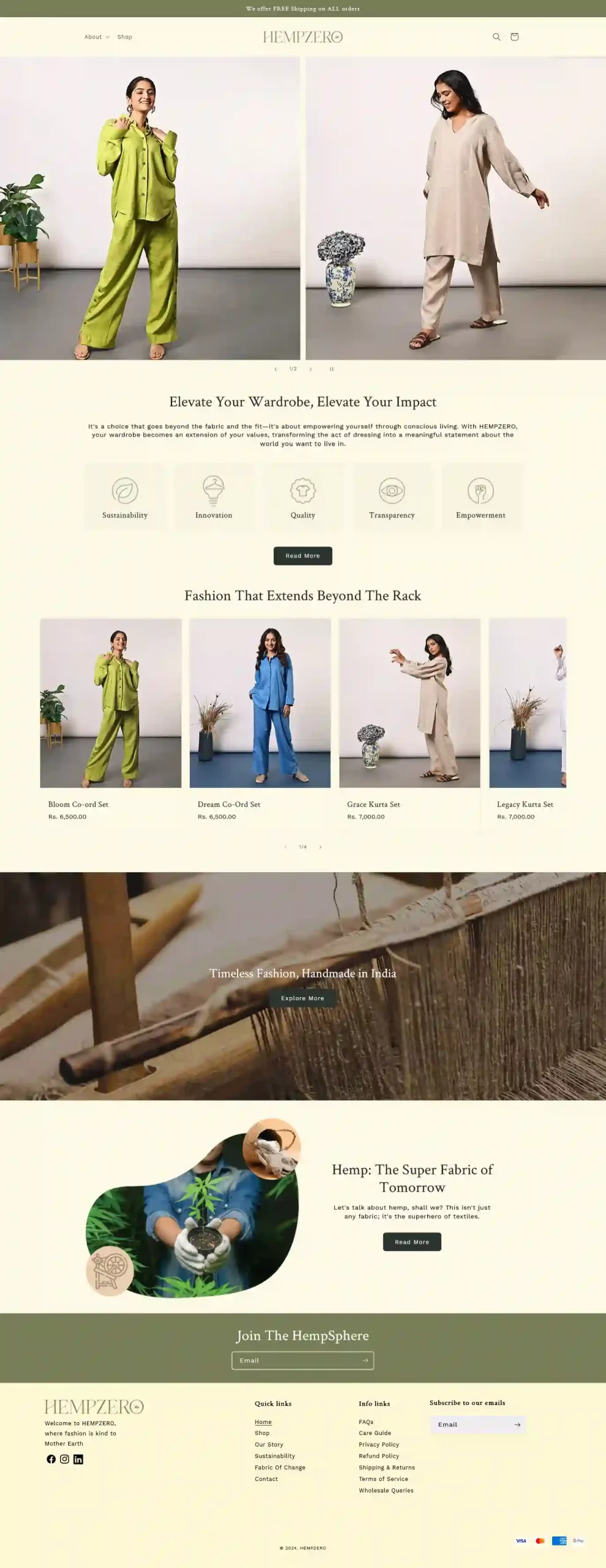 shopify ecommerce website design company