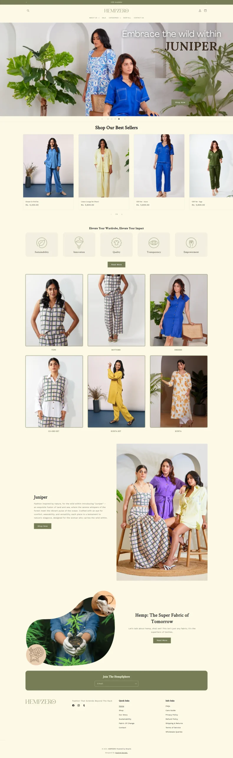 shopify ecommerce website design company
